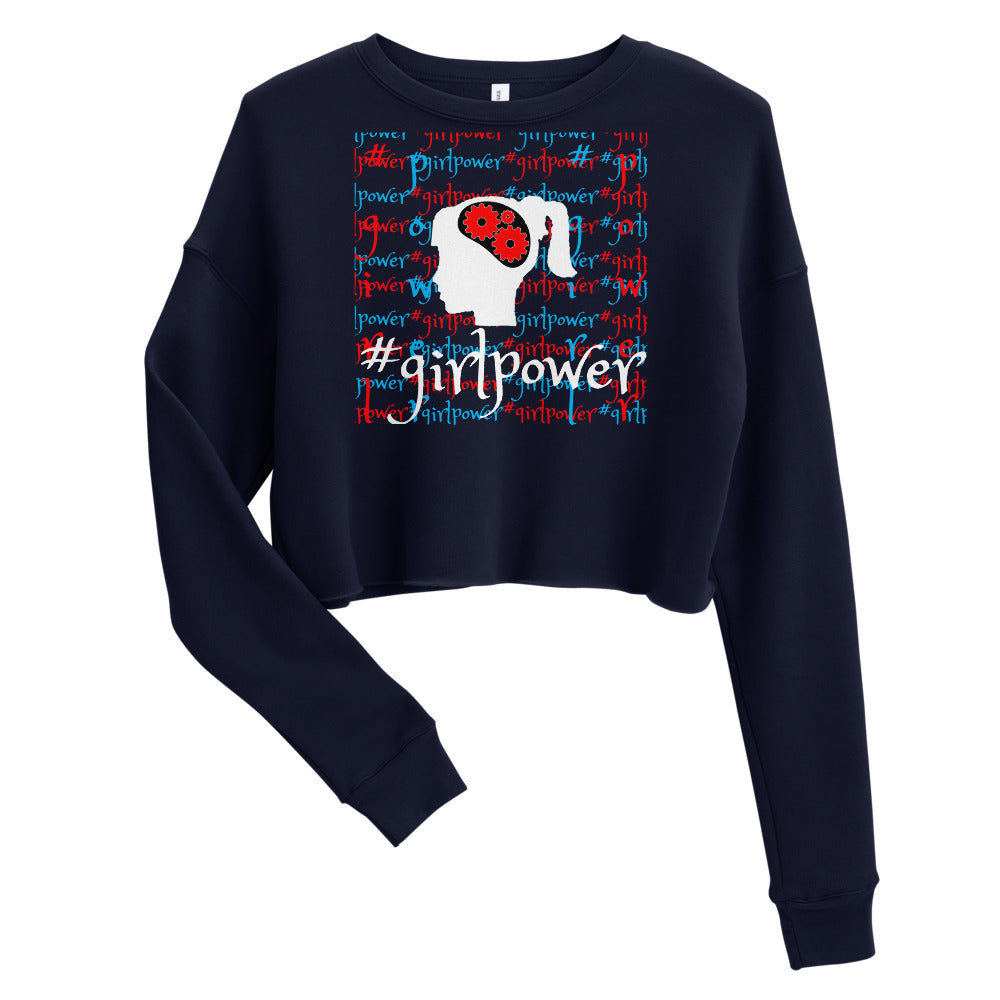 girlpower-girls-crop-shirt-wickedyo-womens-cropped-sweatshirt-navy 3